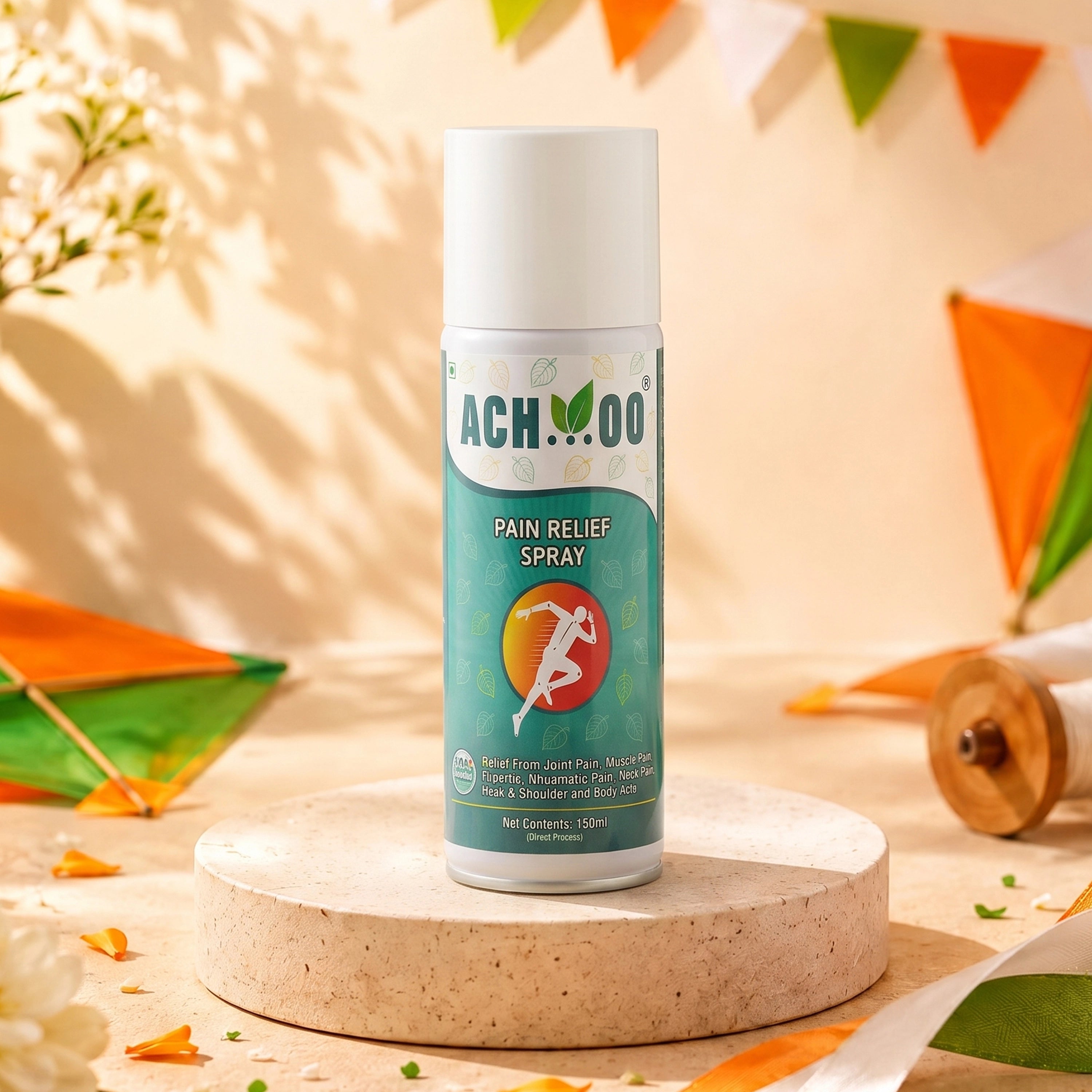 Achoo Pain Relief Spray - For Muscle and Joint Pain- 100ml