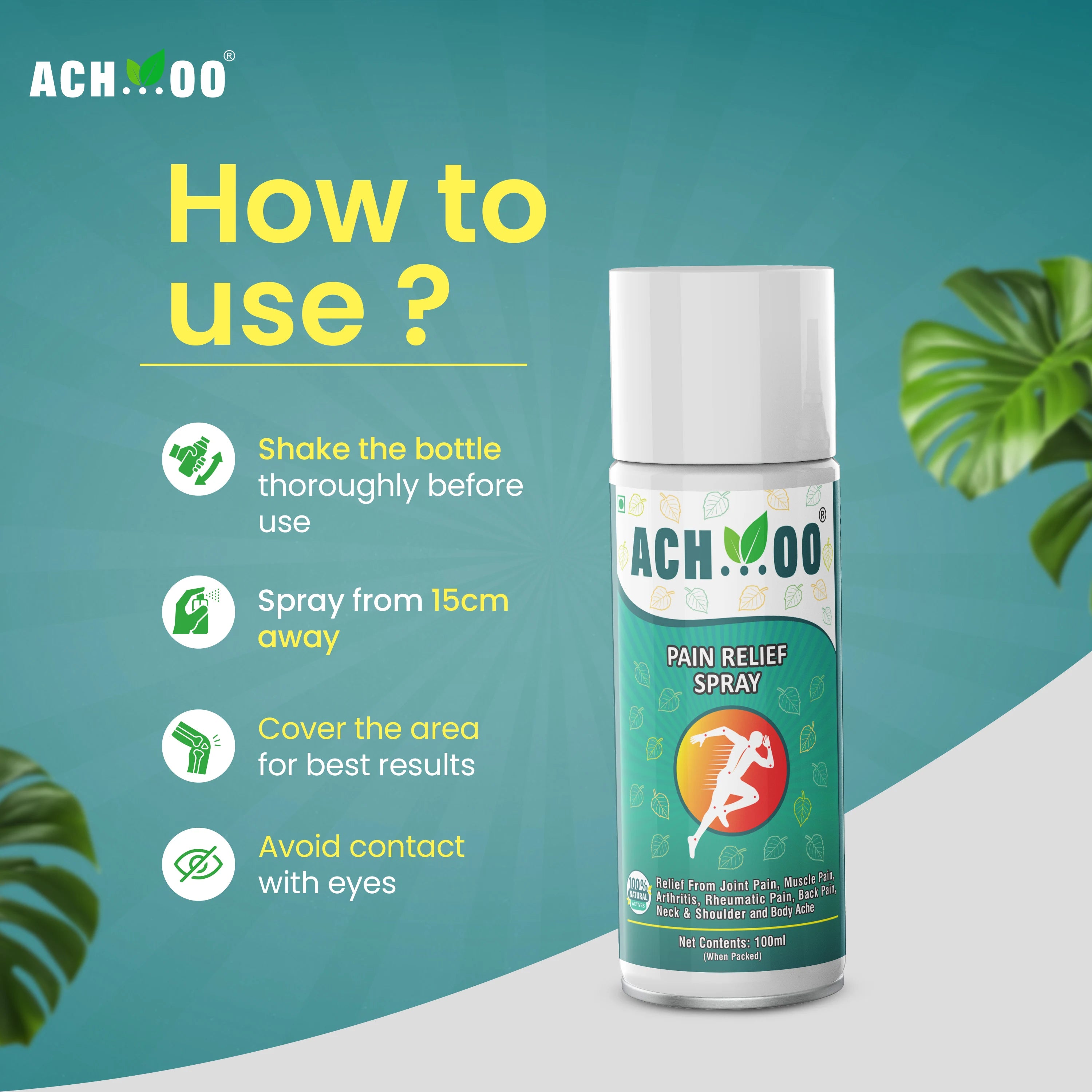 best pain relief spray