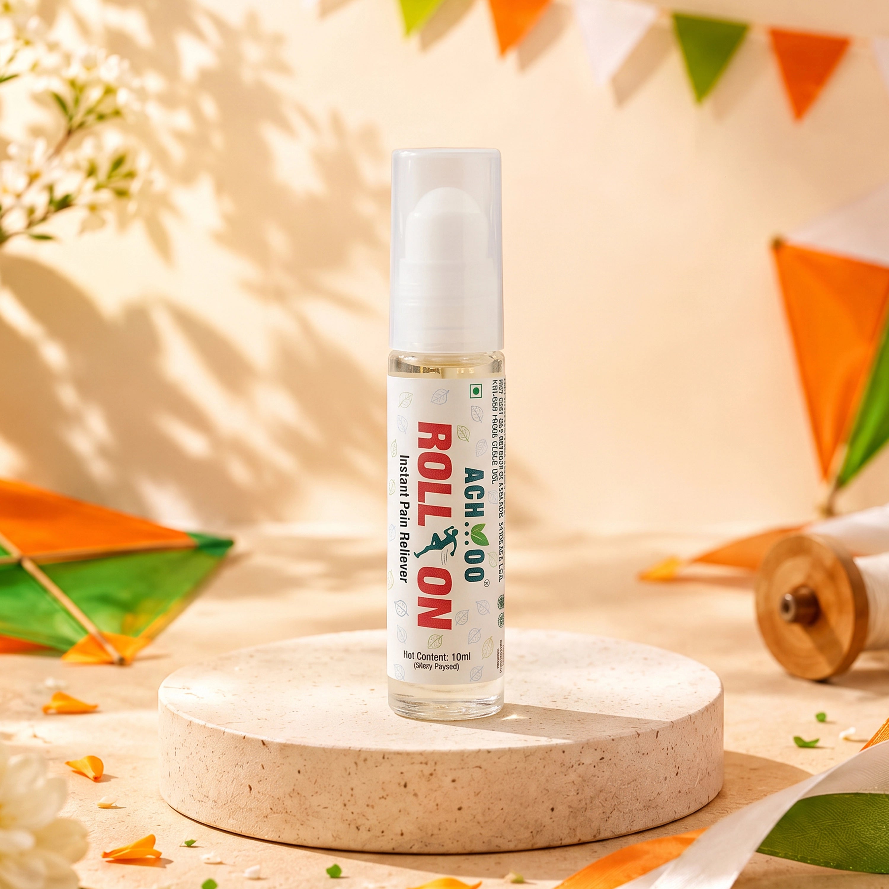 Achoo Roll On - Relief from Headaches and Joints pain - 10ml