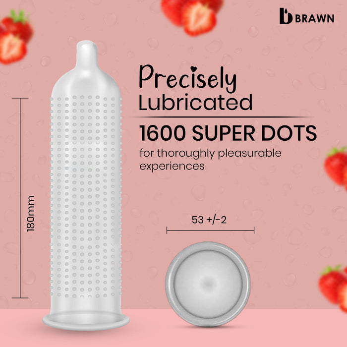 INJOY Flavoured Premium Extra Thin Condoms 45's with 1600 Super Dots, Enjoy with Injoy