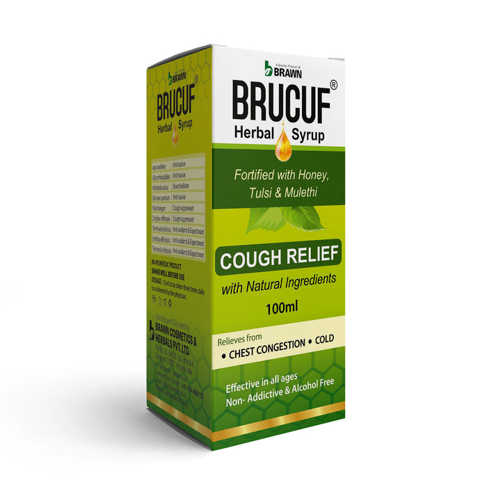 ACHOO Cough Syrup - With Goodness Of Honey, Tulsi And Mulethi | Provides Relief From Cough,  Cold, Sore Throat And Chest congestion 100ml