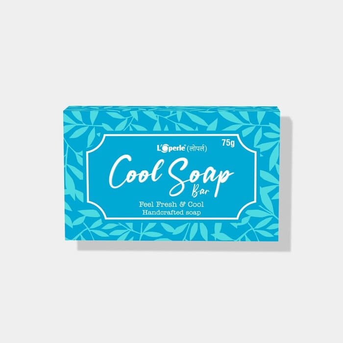 LOPERLE Cool Soap Bar Handcrafted with Menthol and Wheat Germ Oil